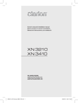 Clarion XN3410 User manual