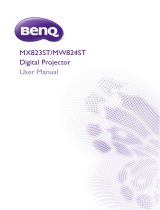 BenQ MX823ST User manual