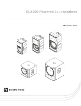 Electro Voice ELX200-15P-EU User manual