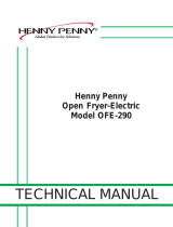 Henny Penny OFE-290 User manual