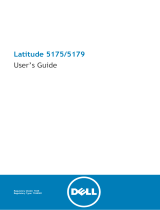 Dell Latitude 5179 2-in-1 User manual