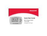 Honeywell Home RTH6580WF Owner's manual