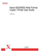 Xerox 6050 User guide