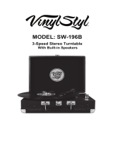 Vinyl Styl SW-196B BLACK User manual