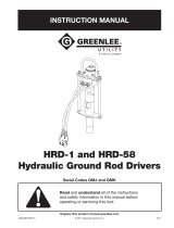 Greenlee Fairmont HPD-T User manual