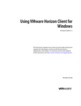 VMware Horizon Client 4.1 for Windows User guide