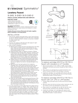 Symmons S-240-2-0.5 Installation guide