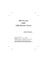 Medion MP3 USB Memory Drive MD 41512 User manual