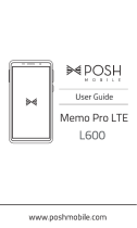 Posh Memo L600 Operating instructions