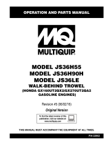 MQ MultiquipJS36H55-JS36H90-JS36LE