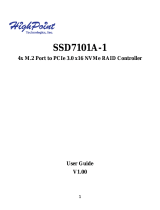 High Point SSD7101A-1 User manual