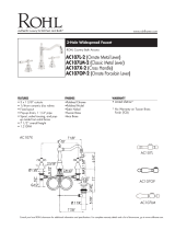 Rohl AC107X-APC-2 Installation guide