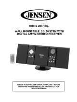 Sharper Image Wall Mounted Stereo User manual