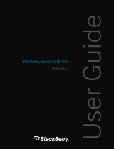 Blackberry Z30 User guide