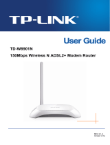 TP-LINK TD-W8901N Globe Owner's manual