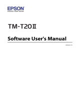 Epson TM-T20II Ethernet Plus Series User manual