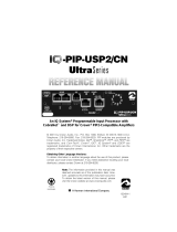 Crown IQ-PIP-USP2/CN Owner's manual