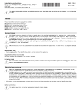 V-ZUG 62008 Installation guide