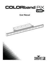 CHAUVET DJ COLORband PiX USB User manual