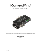 KanexPro SDI-MULTI2SDIPRO User manual
