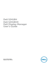 Dell S2418H/S2418HX User guide