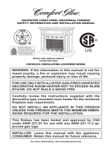 Comfort Glow CGFB32CA Circulating Louvered Owner's manual