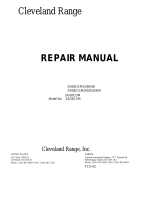 Cleveland Range 36-CGM-300 User manual