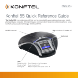 Konftel 55 Quick start guide