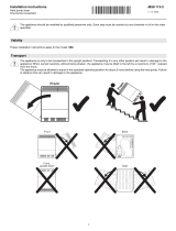 V-ZUG 959 Installation guide