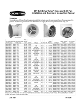 Chore-TimeMV1720D 48-Inch Belt Drive TURBO® Cone Fan and Grill Fan