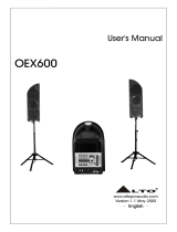 Alto OEX600 User manual