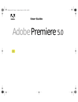 Adobe PREMIERE 5 User manual