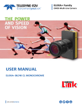Teledyne e2v ELiiXA+ 8k/4k mono CameraLink User manual