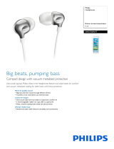 Philips Vibes In-Ear Headphones User manual