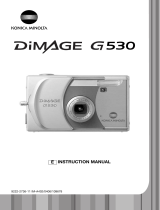 KONICA Dimage G530 User manual