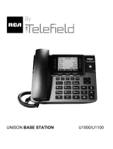 blucoil RCA U1000 Unison Base Station - 4 Line Phone Systems for Small Business User guide