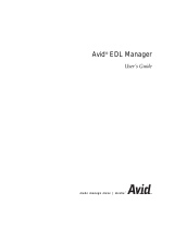 Avid EDLEDL Manager 11.x