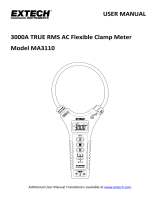 Extech Instruments MA3110 User manual
