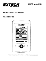 Extech Instruments EMF450 User manual