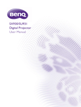 BenQ SX930 User manual