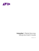 Avid Interplay Media Services 3.1 User guide