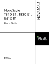 Bull NovaScale T810 E1, T830 E1 User guide