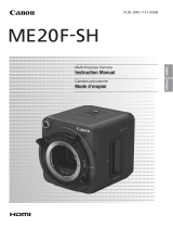 Canon ME20F-SH Operating instructions