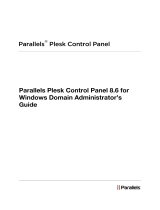 Parallels Plesk Panel 8.6 Windows User guide