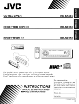 JVC KD-SX950 Owner's manual