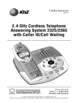 AT&T 2325/2365 User manual