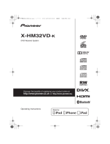 Pioneer X-HM32VD User manual