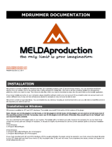 MeldaProduction MDrummer User manual