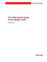 Novell Access Manager 3.1 SP4  User guide