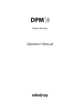 Mindray DPM 7 User manual